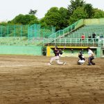 遠藤選手のナイススイング！